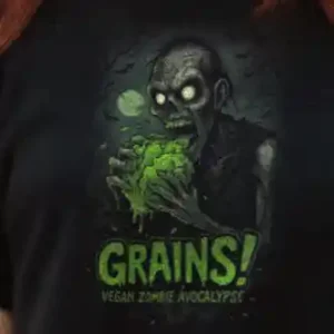 Grains! (Halloween) Crop-Top