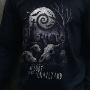 My Body is not a Graveyard (Halloween) Longsleeve