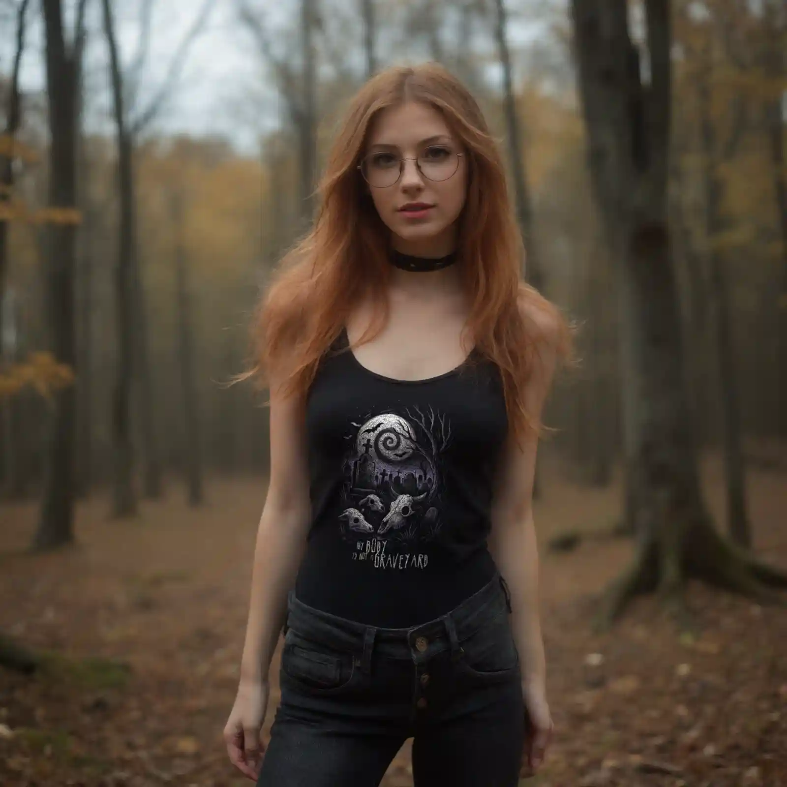 My Body is not a Graveyard (Halloween) Tank-Top 16 My Body is not a Graveyard (Halloween) Tank-Top – Bild 2